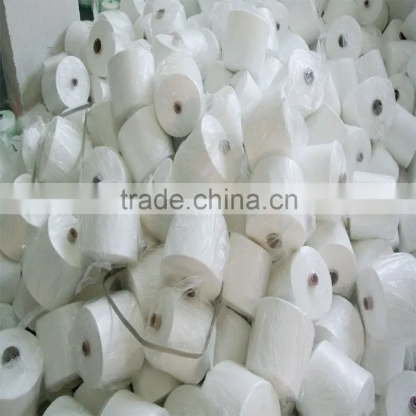 40/2 Raw White Sewing Use China Polyester Spun Yarn photo-3