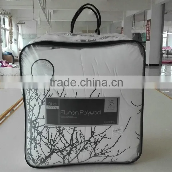 2016 Best Selling Product Super Soft Microfiber Quilt, Lamb Fleece Duvet Made in China photo-6