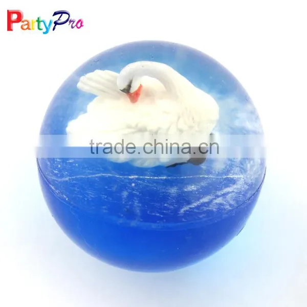 2016 China Hot Selling 3D Figure Inside Rubber Bouncy Balls photo-3
