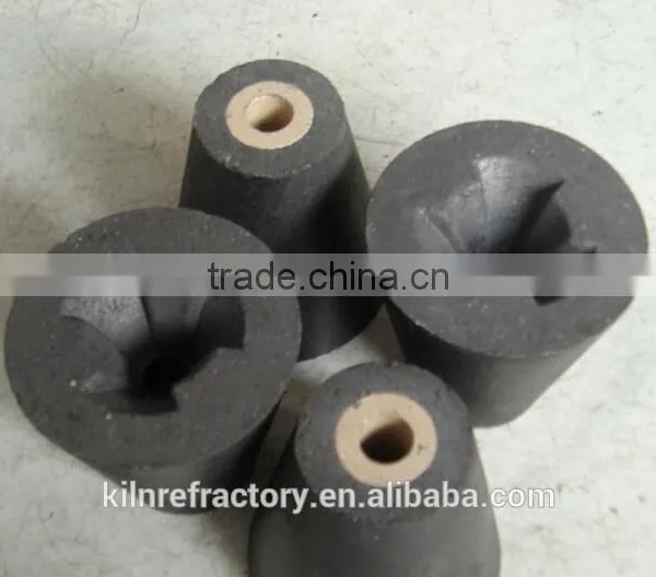 Zirconia Tundish Metering Nozzle Insert for Continuous Casting Steel Making