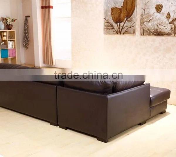 Hot Sale Living Room Soft and Leisure Leather Sofa photo-3