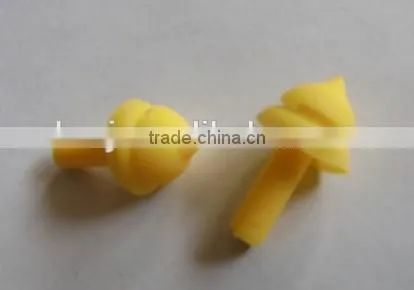 Chemical 3 Flange Silicone Ear Plugs in Pipe Soundproof Silicone Ear Plug SNR 29 Without String for Sales photo-3