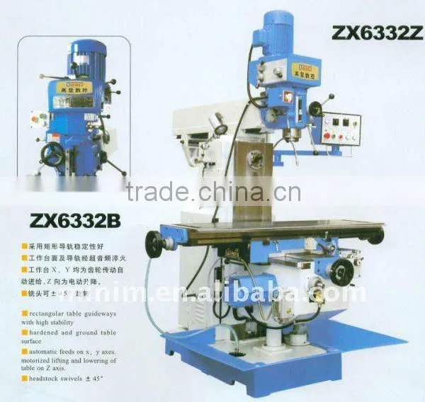conventional universal milling machine