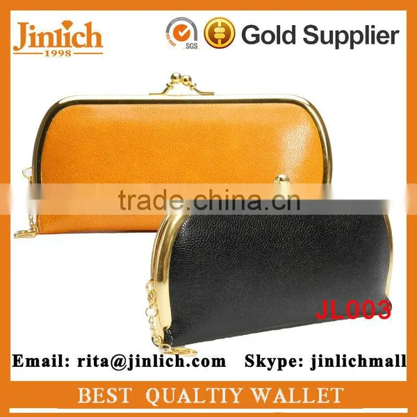 Boutique Casual Womens Designer Purses PU Leather Money Clip