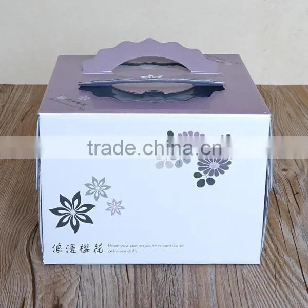 Wholesale Food Grade Paper Cardboard Cake Boxes photo-4