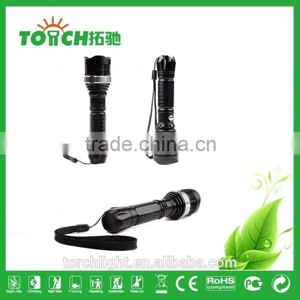 Rechargeable High Power Led Flashlight 2000 Lumen Waterproof Linternas 3 Modes Zoomable Torch Light Lamp by 18650 Battery photo-3