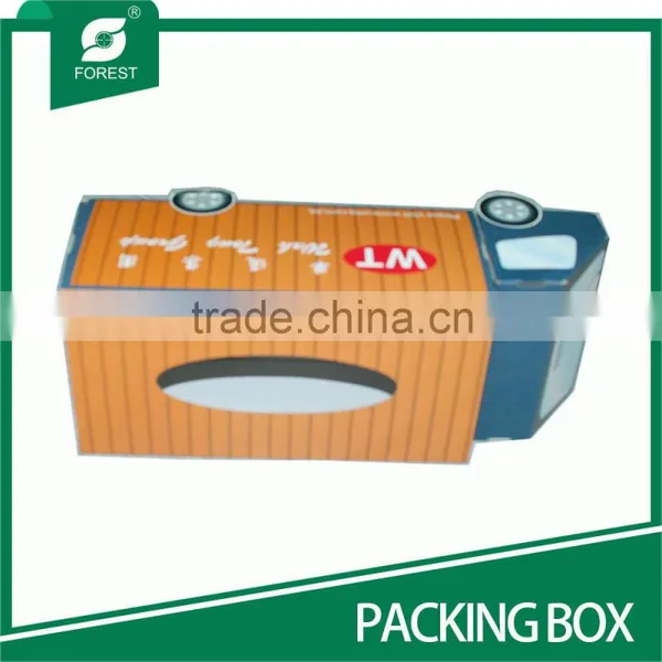 SPECIAL DESIGN TRUCK SHAPE PAPER BOXES FOR PACKAGING TISSUE photo-2