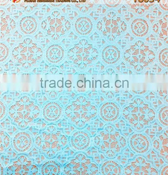 Wholesale High Quality Polyester Strand Lace Fabric T8054 photo-2