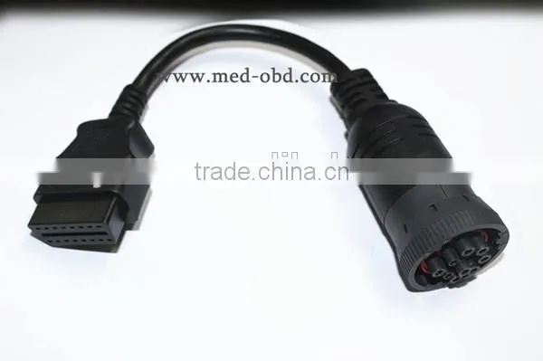 J1939-9Pin Deutsch to OBD OBD2 OBDII photo-4