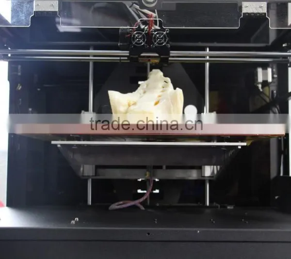 Middle Size Dual Extruder 3D Rapid Prototying Machine photo-4