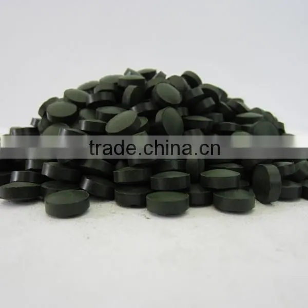 Solvent Extraction Type and Organic Spirulina Type 200mg Spirulina Tablets