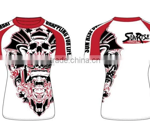 Custom Design Wholesale Mma Men's Rashguard photo-4