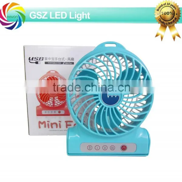 18650 Lithium Battery Operated Mini Usb Spocket Rechargeable Fan photo-4