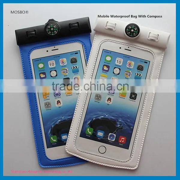 Hot New Products Waterproof Cell Phone Cases, Mobile Phone PVC Waterproof Bag