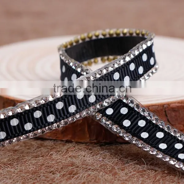 1cm,1.2cm,1.5cm,2cmPrinting Ribbon Clothing Accessories With Hotfix Glue photo-2