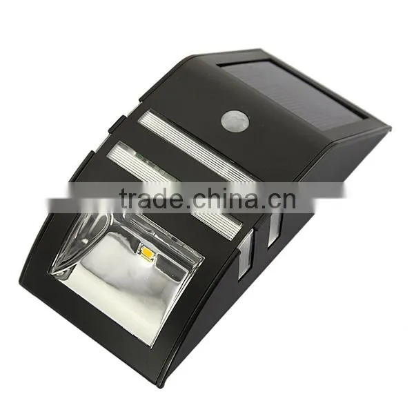 High Quality IP65 85-256V Solar Power Fence Post Cap Led Garden Light Outdoor Warm White photo-4