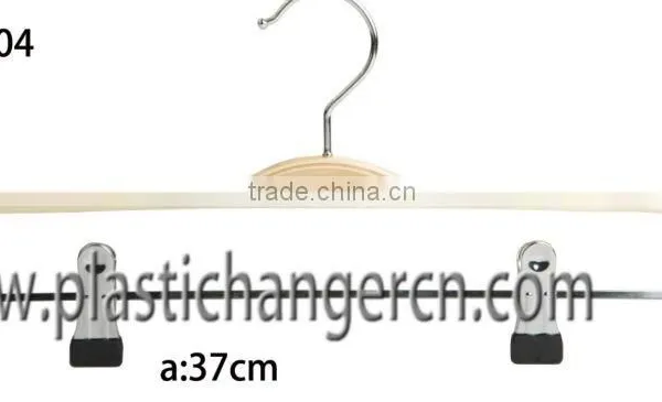 High Quality Wooden Pant Hangers, Quality Clothes Hanger