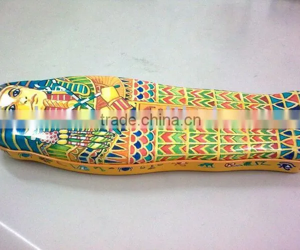 Mummy Shaped Tin Pencil Case