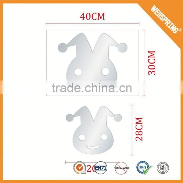 Low Cost Reusable Self Acrylic Mirror Wall Sticker photo-2