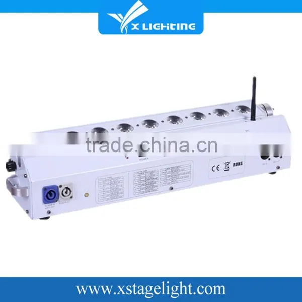Wireless DMX512 Led Bar 9*15w RGBWA 5in1 Led Bar photo-2