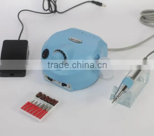 Professional Nails Salon Manicure Red Electric Nail Drill File Machine 30000 Rpm photo-5