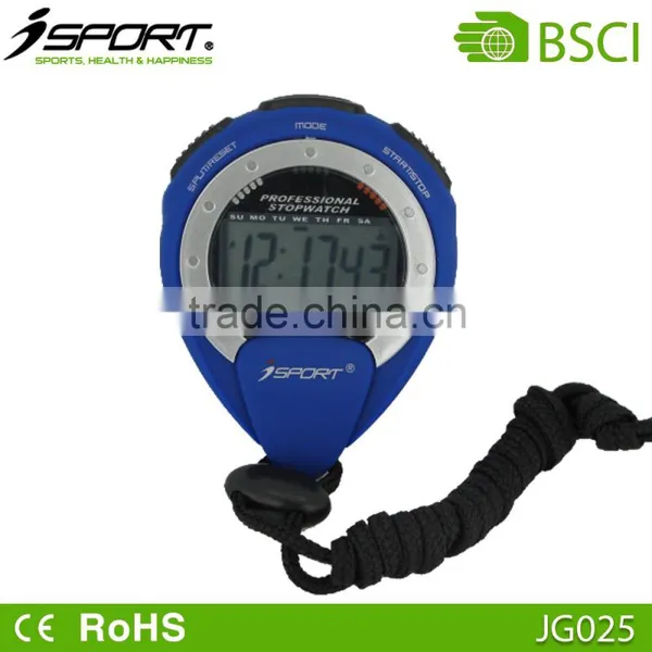 Single Line Display Electronic Stopwatch Large Digital Timer