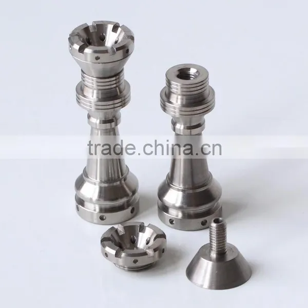 Wholesale Titanium Nails Gr2 Domeless Titanium Nail 4 in 1 Male & Female photo-2