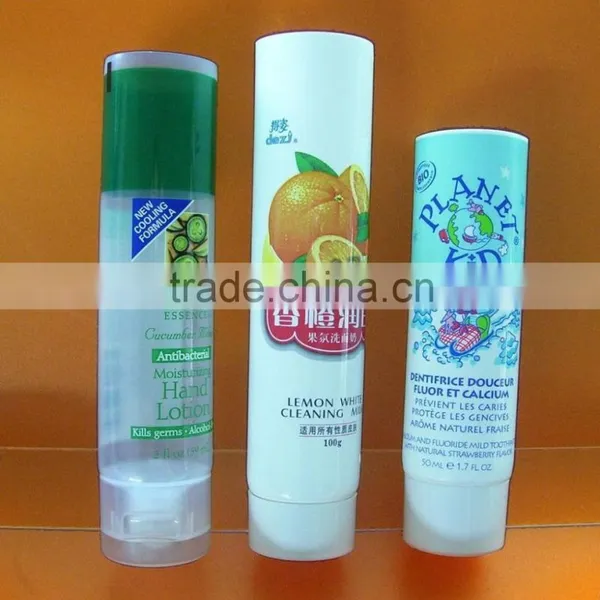 Hand Lotion Plastic Tube, Hand Cream Plastic Tube