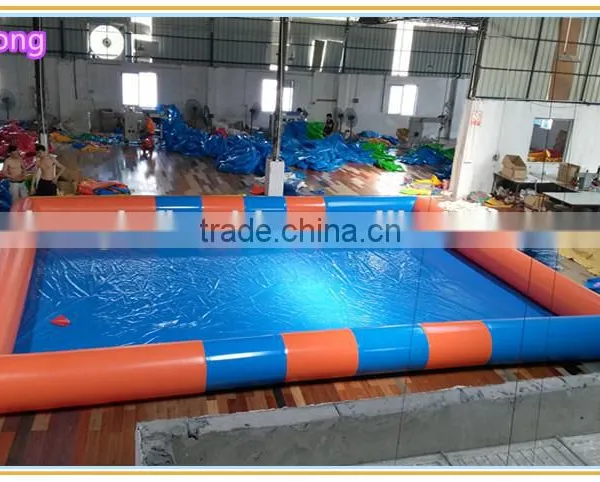Custom Inflatable Square Swimming Pool for Kids, Three Layers Inflatable Baby Spa Pool for Sale, Inflatable Water Pool Toy photo-3