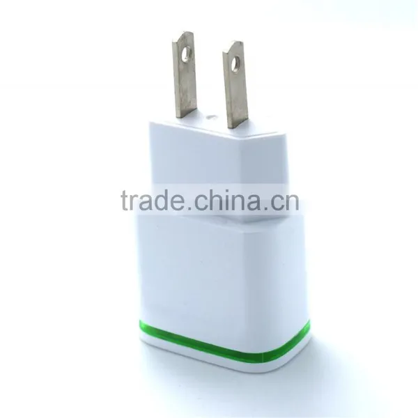 5V 2.1A +1A Universal Travel USB Charger Adapter Wall Charger Portable EU UK Plug Mobile Phone Smart Charger photo-4