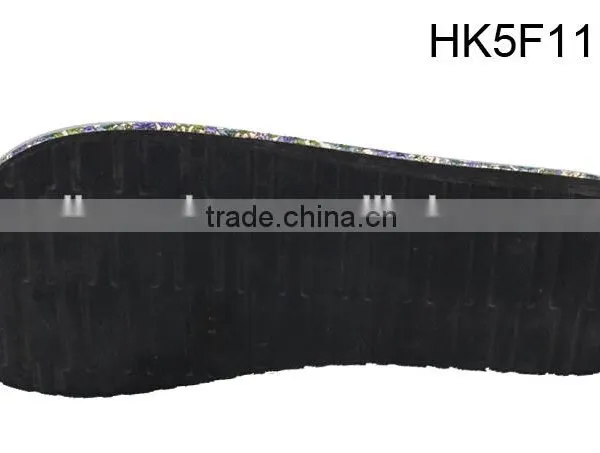 2016 New Design Women Flower Transfer Printing Flat FlipFlops Cool Outdoor Slipper Samdals photo-2