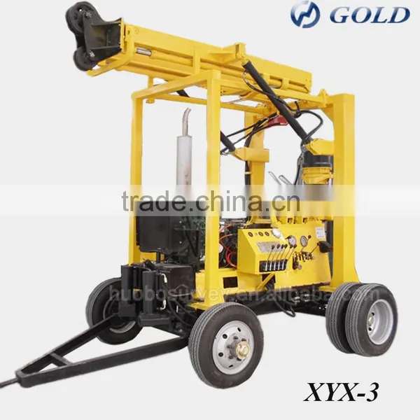 Factory Cheap Selling Trailer Mounted Water Well Drilling Rig photo-3