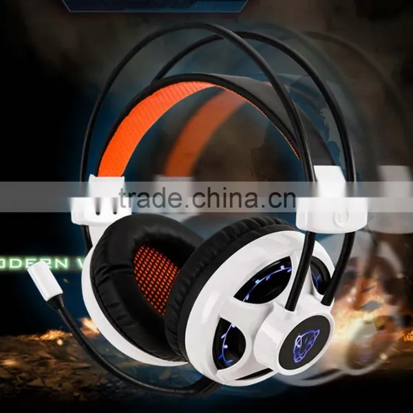 New Model Headphones Gaming PC Headset Gaming With Lighting and Vibration photo-4