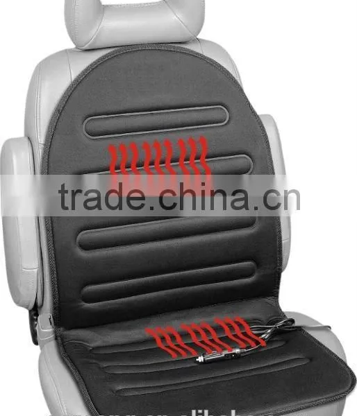 12V cigarette lighter car heated seat cushion for cold winter