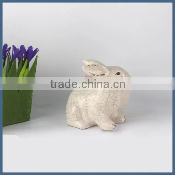 Home & Garden Home Decor Ceramic Rabbit Figurines photo-4