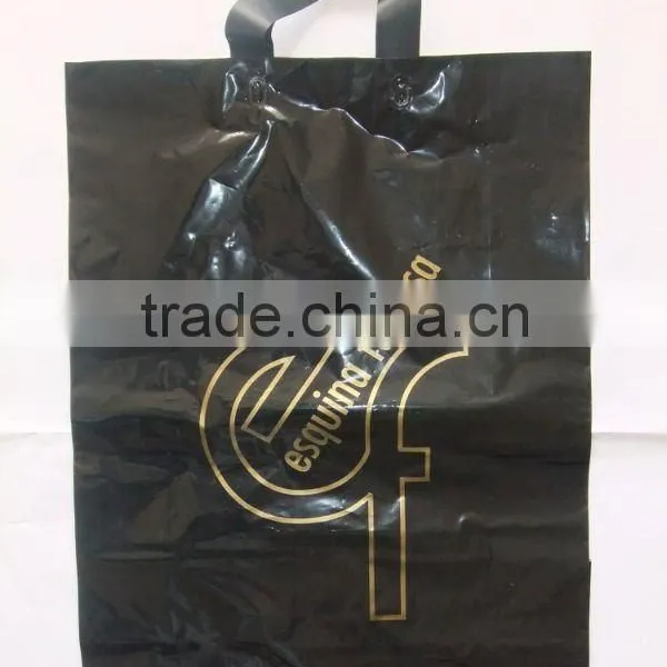 Plastic Soft Loop Shopping Bag