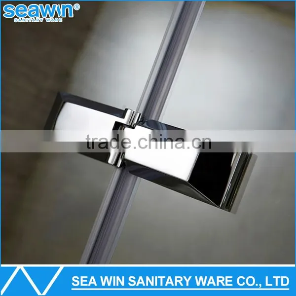 Hot Selling Bathroom Sanitary Ware Free Standing Hinge Style 10mm Tempered Glass Mini Small Corner Shower Enclosures With Tray photo-5