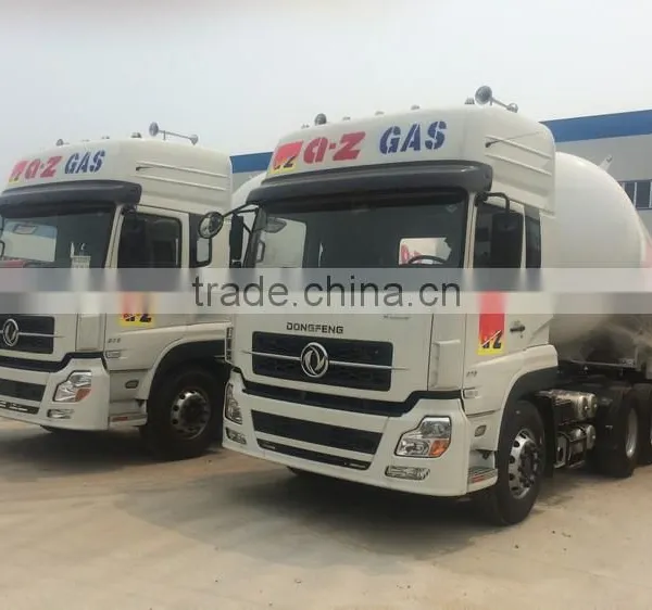 High Performance 58.5m3 Propane Tri-axle Lpg Tank Trailer photo-4