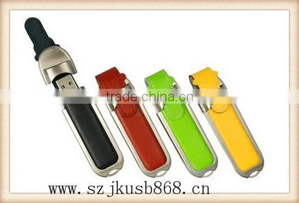 Promotion Top Quality Usb in Leather