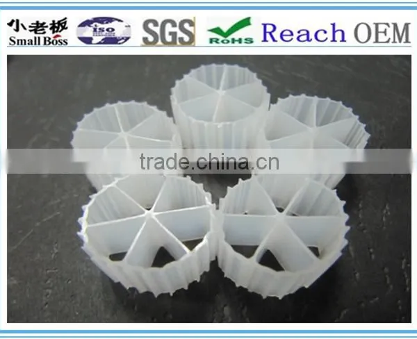 2015 Hot Sale Plastic Biofilm Media With Big Surface Area