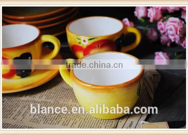 Ceramic Hand Painted Coffee Mug in Painting Design photo-4