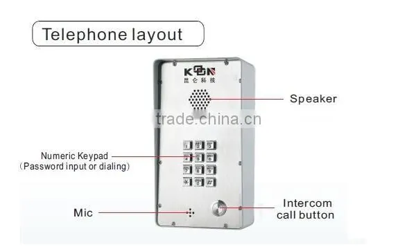 WEB Remote Management of Terminal Malfunction Door Phone KNZD-43 photo-4