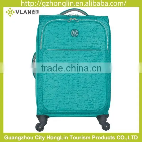 Fanshion Design Soft Trolley Luggage With Internal Handle photo-3