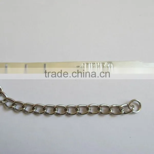 High Quality Bottle Neck Band, Embossed Metal Bottle Necklace photo-3