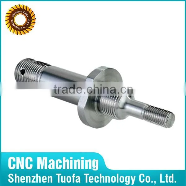 High Precision Small Machining Metal Parts,custom Made Stainless Steel Thread Shaft,china Metal Shaft