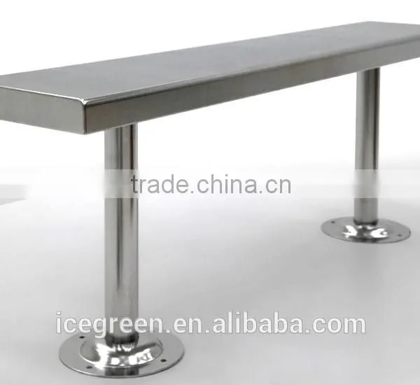Outdoor Stainless Steel Solid Gowning Bench photo-3