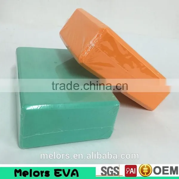 Melors Eco-friendly Yoga Block Exercise EVA YOGA Blocks and Bricks Yoga Block Set photo-2