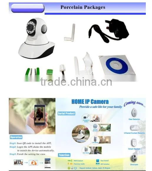 Wired Network Cable H.264 Cctv Camera With Memory Card photo-3