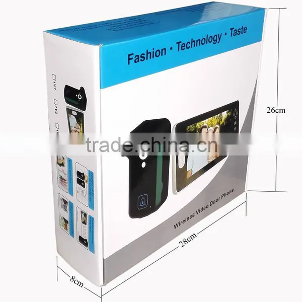7 Inch Video Door Phone 1v2 Wireless Door Phone Video Intercom photo-6