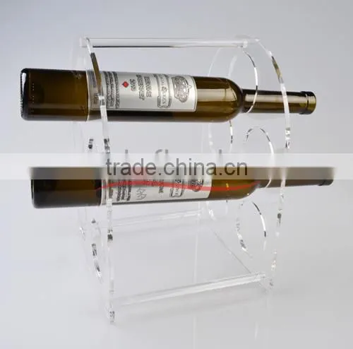 Acrylic Wine Rack/Acrylic Tabletop Stand/Acrylic Bottle Display